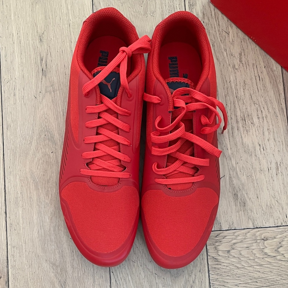 Puma Fiery Red Athletic Shoes